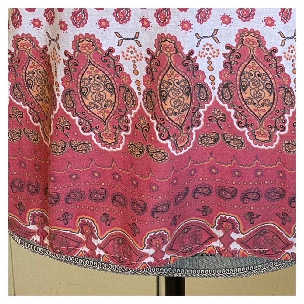 PRANA GIGI PAISLEY PEASANT BLOUSE - Picture 6 of 7